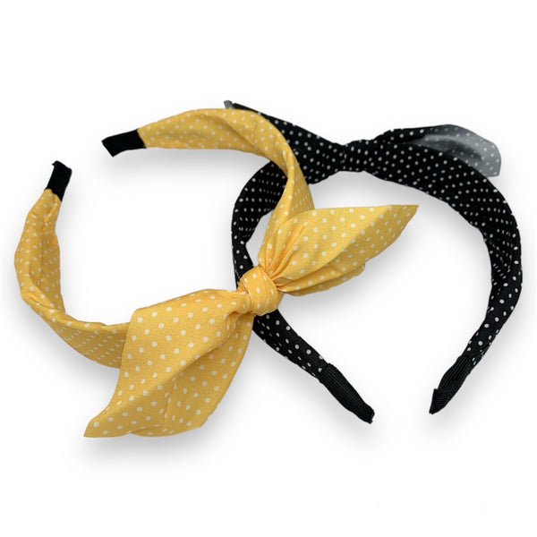 HAIRSTORY Polka Headband-#9A