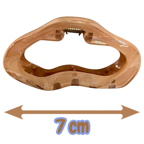 HAIRSTORY D829-D805 Shimmer Cloud Hair Claw Clamp