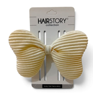 HAIRSTORY Cute Pastel Pleated Hair Clip