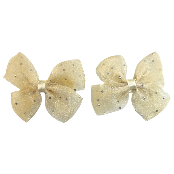 HAIRSTORY Shimmer Organza Ribbon Pin Curl (003-SOR)