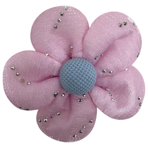 HAIRSTORY Shimmer Chiffon Flower Pin Curl (002-SCF)