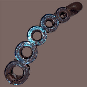 HAIR B114 Shimmer Basic Round Holes Banana Clamp ClipSTORY