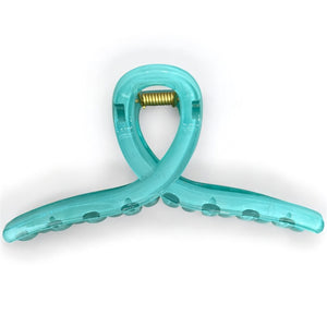 HAIRSTORY D832 SHIMMER Classic Knot Hair Claw Clamp Clip