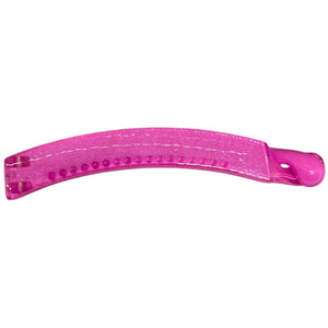 HAIRSTORY B121 Shimmer Plain Banana Clamp Clip