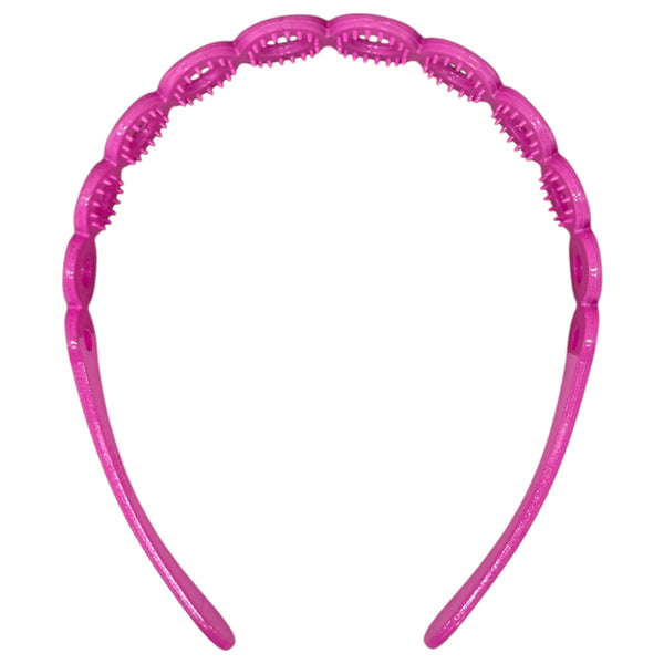 HAIRSTORY T062 Shimmer Round Holes Headband