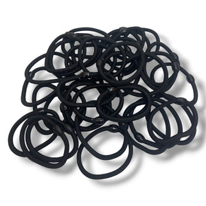 HAIRSTORY E1 Classic Black Hair Ties