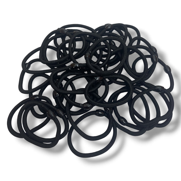 HAIRSTORY E1 Classic Black Hair Ties