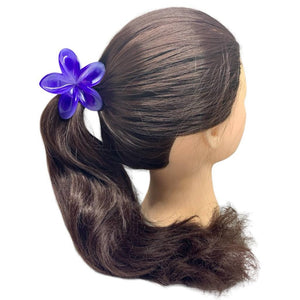 HAIRSTORY Sun UV Color Changing Double Sided Flower Orchid Hair Clip Clamp