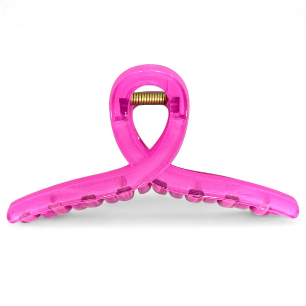 HAIRSTORY D686 SHIMMER Classic Knot Hair Claw Clamp Clip