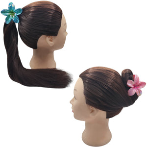 HAIRSTORY Plumeria Flower Hair Claw Clip Clamp