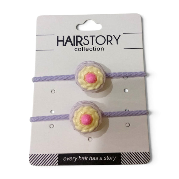 HAIRSTORY Cute Cake & Pastry Hair Ties