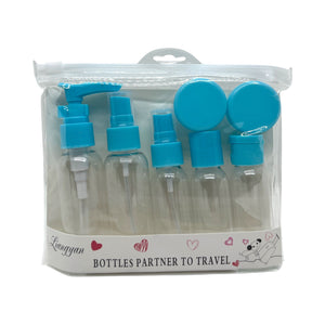 HAIRSTORY 6016 7Pcs/Set Travel Kit Random Color