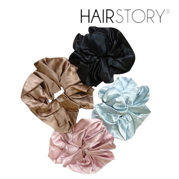 HAIRSTORY Lace Satin XL Scruchies