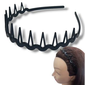 HAIRSTORY  B70-B71 Black & Brown Collection Multi-Design Headband