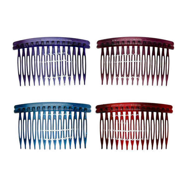 HAIRSTORY Y3034/A008 Basic Small Double Line Side Comb