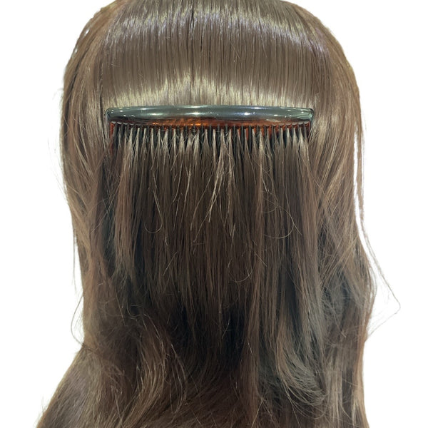 HAIRSTORY Y3034/A008 Basic Small Double Line Side Comb