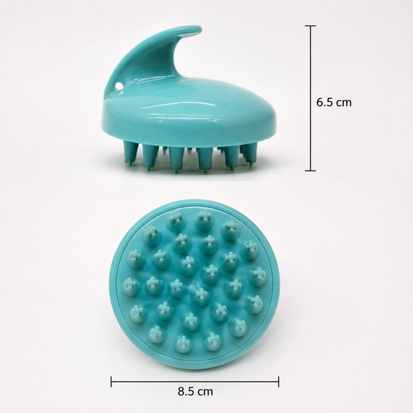 HAIRSTORY Scalf/Danruff Massager Scrubbing Silicone Random Color