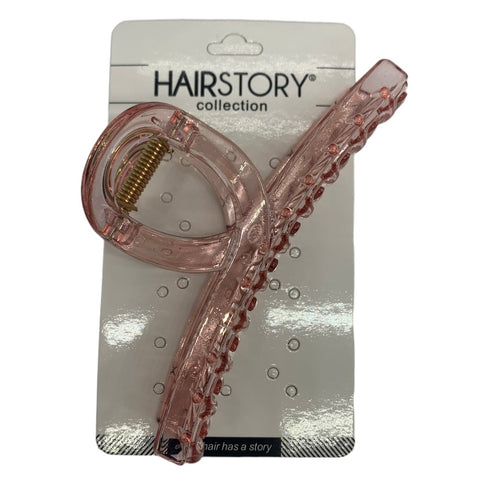 HAIRSTORY Crystal Knotted Hair Claw Clamp - D784 Crystal