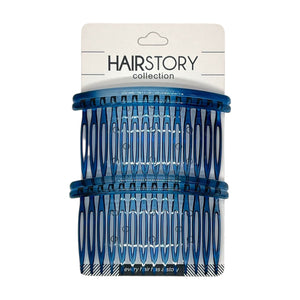 HAIRSTORY Y3034/A008 Basic Small Double Line Side Comb