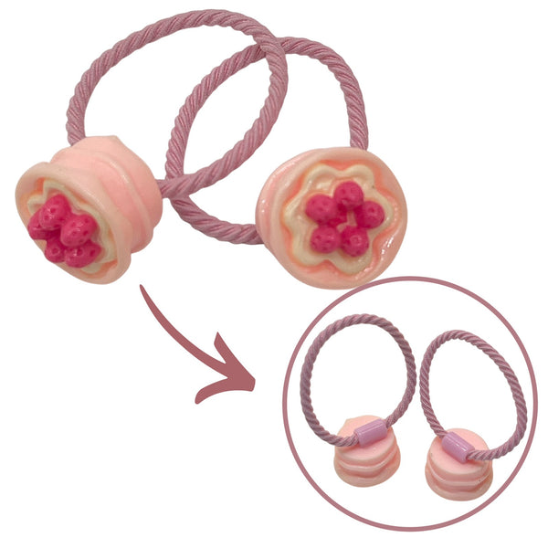 HAIRSTORY Cute Cake & Pastry Hair Ties