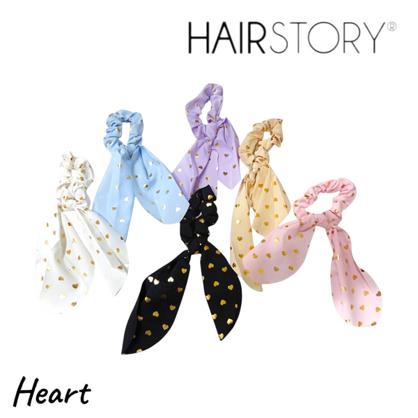 HAIRSTORY 2#10 Scrunchies with Tail