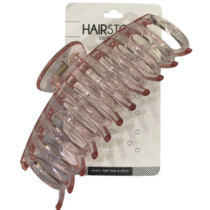 HAIRSTORY  CLEAR Jumbo Big Claw Hair Clamp Clip - D651