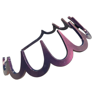 HAIRSTORY Iridescent  Wide  Shark Tooth Headband - T067