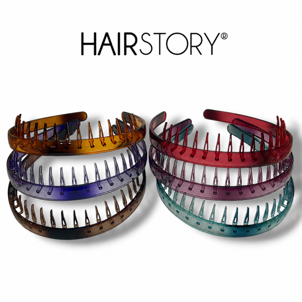 HAIRSTORY T009 France Multi-Color Shark Tooth Headband