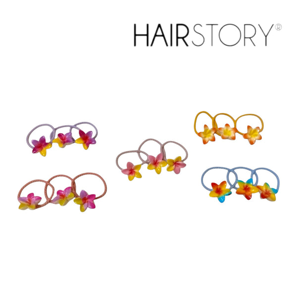 HAIRSTORY Tropical Flower Hair Tie