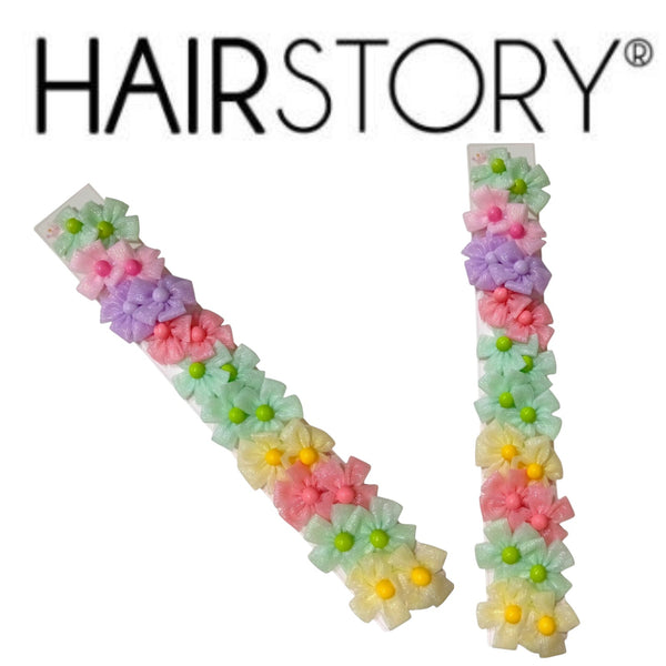 HAIRSTORY Organza Flower Hair Clip