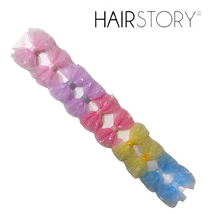HAIRSTORY Cute Bow Star Glittered Hair Clip