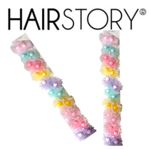 HAIRSTORY Tulle Heart Hair Clip
