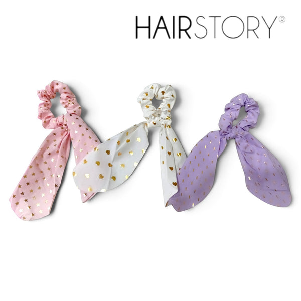 HAIRSTORY 2#10 Scrunchies with Tail
