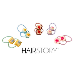 HAIRSTORY Cute Cake & Pastry Hair Ties