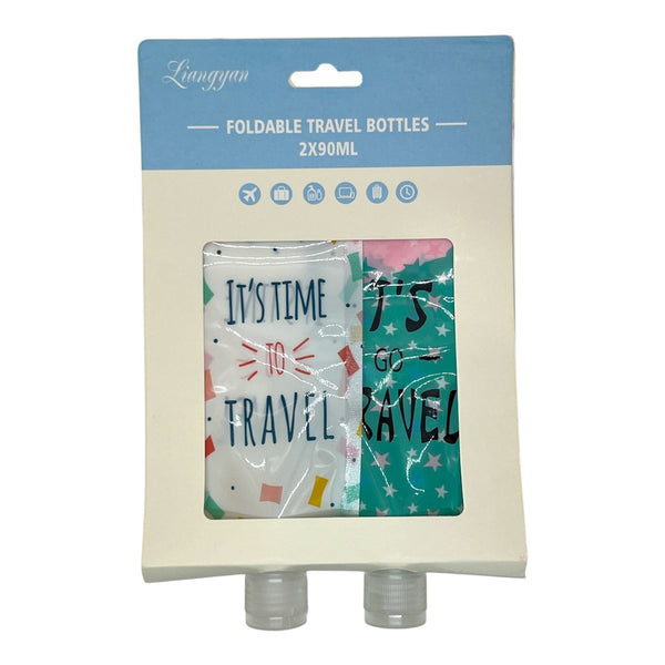HAIRSTORY Travel Fluid Pouch Set 6020 (2 pcs)