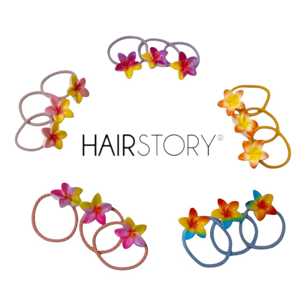 HAIRSTORY Tropical Flower Hair Tie