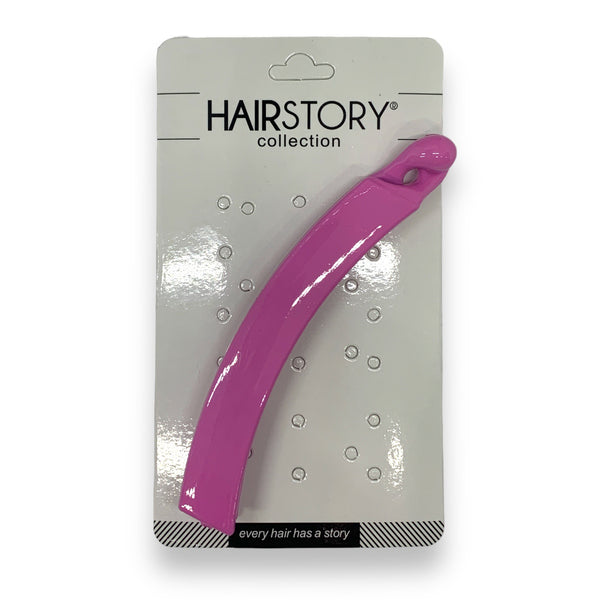 HAIRSTORY Sorbet Plain Banana Hair Clamp-B107