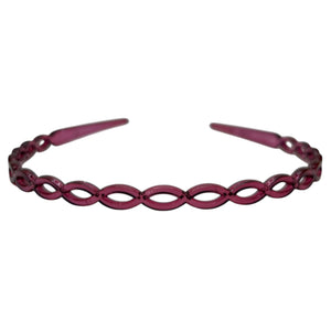 HAIRSTORY France Multi-Color Oval Link Headband