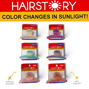 HAIRSTORY CCAH-009 Sun UV Color Changing Acrylic Small Arch 9cm