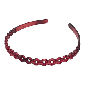 HAIRSTORY France Multi-Color Chain Link Headband