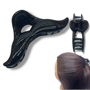 HAIRSTORY D429-Y9432  Classic Black Hair Claw Clip Collection
