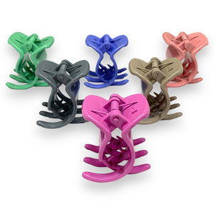 HAIRSTORY SORBET Basic Clamp Claw Clips D459