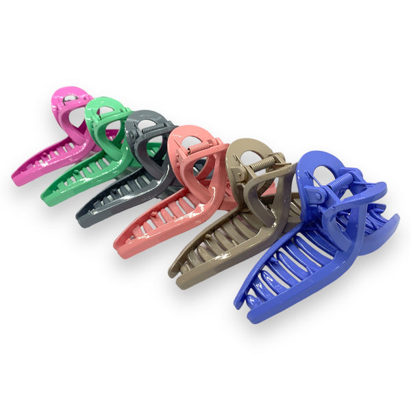 HAIRSTORY SORBET Classic Knot Hair Claw Clamp Clip D686