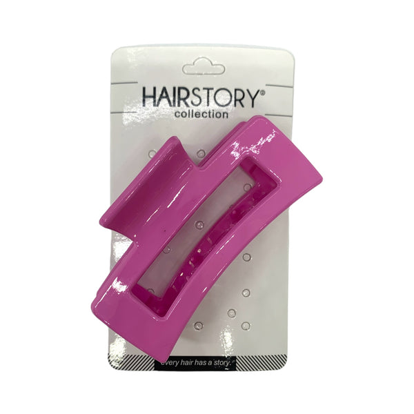 HAIRSTORY SORBET Rectangular Hair Claw Clamp Clip D688