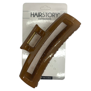 HAIRSTORY Matcha Long Rectangular Hair Claw Clamp - D786