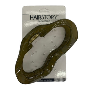 HAIRSTORY D805 Matcha Jumbo Cloud Hair Claw Clamp