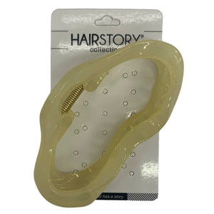 HAIRSTORY D805 Matcha Jumbo Cloud Hair Claw Clamp