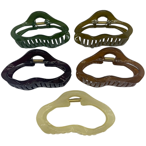 HAIRSTORY D805 Matcha Jumbo Cloud Hair Claw Clamp