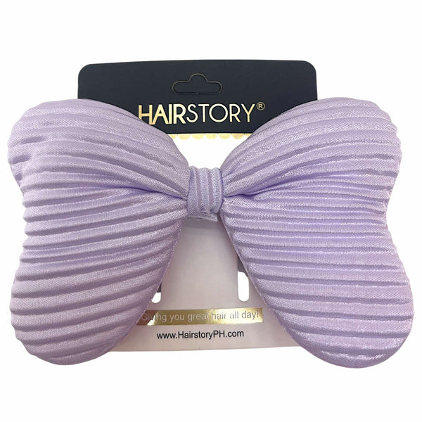 HAIRSTORY Cute Pastel Pleated Hair Clip