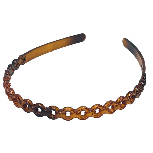 HAIRSTORY France Multi-Color Chain Link Headband